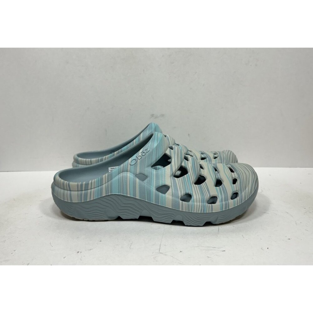 Oboz Whakata Coast Blue Men’s Size 9 Rubber Slip On‎ Comfort Clogs Recovery